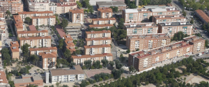 Entorn de la plaça de Pau Casals al Barri de l'Espirall