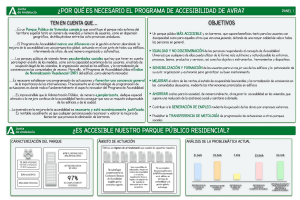 PROGRAMA DE ACCESIBILIDAD DEL PARQUE PÚBLICO DE VIVIENDAS DE ANDALUCÍA.