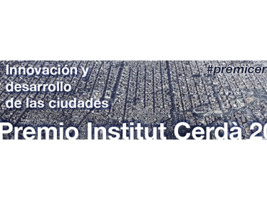 Última semana para presentarse al 1r Premio Institut Cerdà 2014 a la innovación y desarrollo de las ciudades