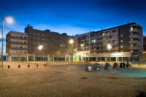 72 Habitatges, aparcaments i locals, plaça dels Rabassaires, Sant Cugat del Vallès