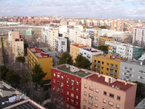 Accesibilidad y eficiencia energética en la rehabilitación de Ciudad de los Ángeles , Madrid