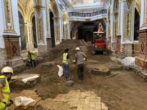 Rehabilitación interior de la Iglesia de los Santos Mártires, Málaga